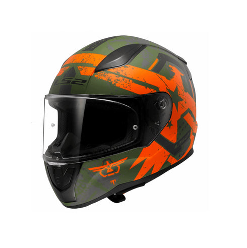 CASCO LS2 RAPID II THUNDER BIRDS NJA/VDE/MATE FF353